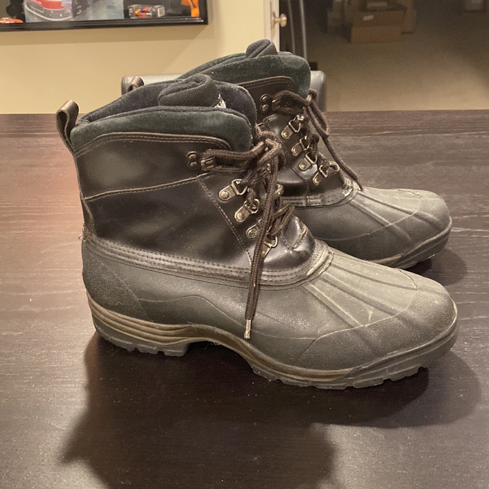 Explorers Brown Leather Upper Thinsulate Work Out… - image 4